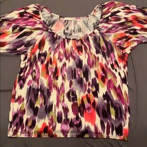 Multi color top